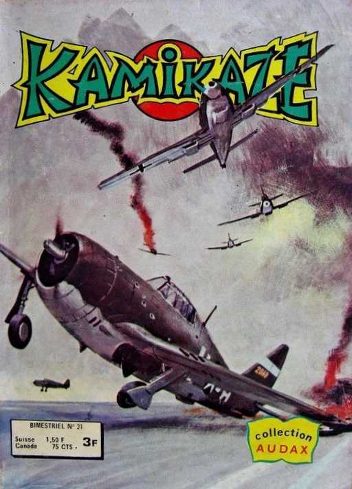 Scan de la Couverture Kamikaze n 21